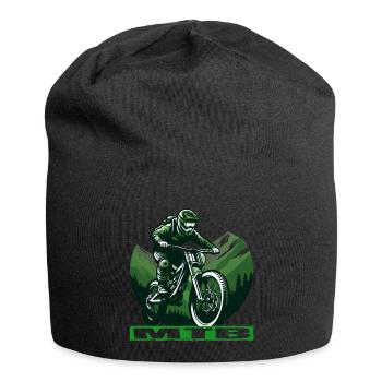 MTB Bike - Jersey-Beanie - Schwarz - Vorne