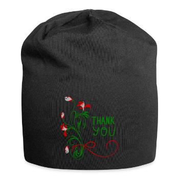 Merci - Bonnet en jersey - noir - Devant