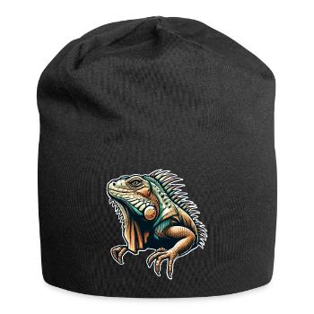 Iguane - Bonnet en jersey - noir - Devant