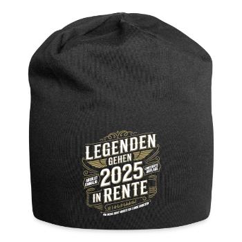 Legenden Gehen 2025 In Rente Limitierte Auflage - Jersey-Beanie - Schwarz - Vorne