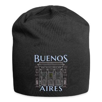 Buenos Aires, Argentina, Drawing Art Museum - Jersey Beanie - black - Front