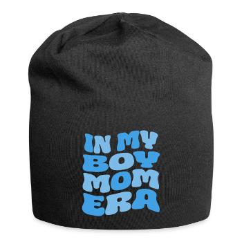 In My Boy Mom Era - Jersey-Beanie - Schwarz - Vorne