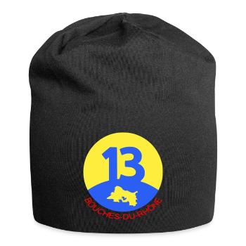 13 Bouches-du-Rhône - Jersey-Beanie - Schwarz - Vorne