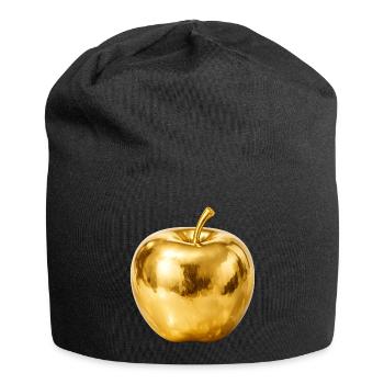 Pomme d’Or – Brillance Premium - Bonnet en jersey - noir - Devant