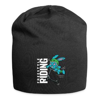 Lapin Freestyle - Bonnet en jersey - noir - Devant