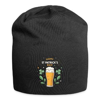 St. Patrick's Day Festive Beer - Jersey Beanie - black - Front