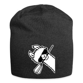 Lunettes de soleil Cool Llama Head Dart Bouche - Bonnet en jersey - charbon - Devant