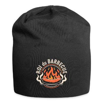 Roi du Barbecue - Bonnet en jersey - noir - Devant