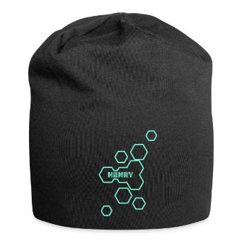 Henry - Jersey-Beanie - Schwarz - Vorne