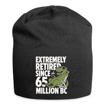 Extremely Retired Since 65 T-Rex - Jersey-Beanie - Schwarz - Vorne