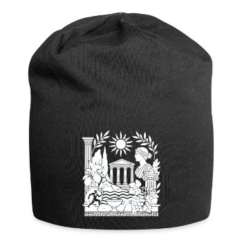  Antike Griechische Mythologie - Jersey-Beanie - Schwarz - Vorne
