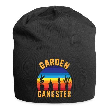 Botaniker - Jersey-Beanie - Schwarz - Vorne