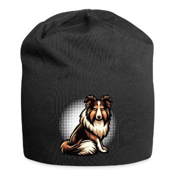 Collie Collie Owner Collie Lover Collie Owner - Jersey Beanie - black - Front