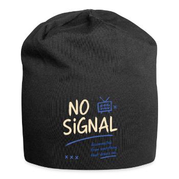 No Signal – Disconnected Vibes - Jersey Beanie - black - Front