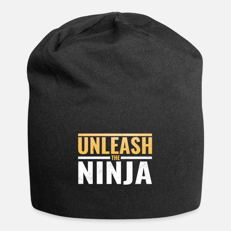 Ninja Warrior - Libérez le Ninja - Bonnet en jersey - noir