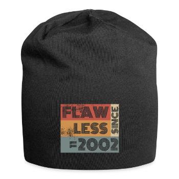 22. Anniversaire Sans faute depuis 11/2002 - Bonnet en jersey - noir - Devant