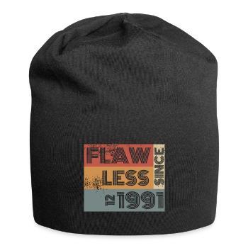 33. Anniversaire Sans défaut depuis 12/1991 - Bonnet en jersey - noir - Devant