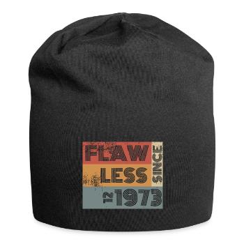 51ème Anniversaire Sans défaut depuis 12/1973 - Bonnet en jersey - noir - Devant