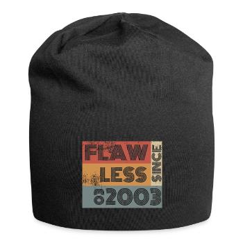 22nd Birthday Flawless since 03/2003 - Jersey Beanie - black - Front