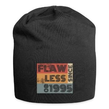 30th Birthday Flawless since 08/1995 - Jersey Beanie - black - Front