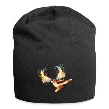 Kung Fu - Bonnet en jersey - noir - Devant