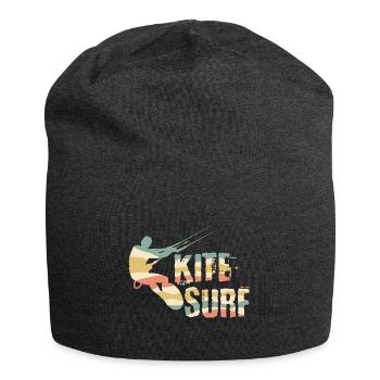 Kiten - Jersey-Beanie - Anthrazit - Vorne