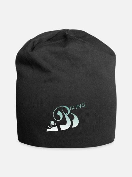 biken - Jersey-Beanie - Schwarz
