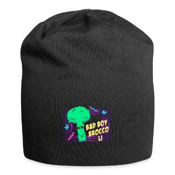 Bad Boy Broccoli - Jersey Beanie - black - Front