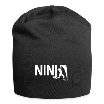 Ninja Warrior - Jersey Beanie - black - Front