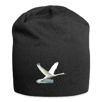Here it's ready for take off - Jersey Beanie - black - Front