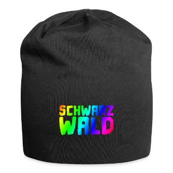 Schwarzwald | Gebirge | Wandern | Urlaub - Jersey-Beanie - Schwarz - Vorne