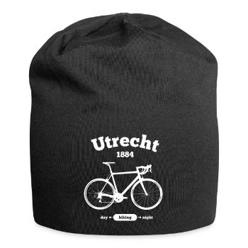 Fahrrad Utrecht - Jersey-Beanie - Schwarz - Vorne