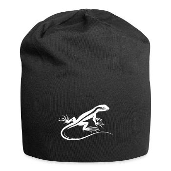 Echse - Jersey-Beanie - Schwarz - Vorne