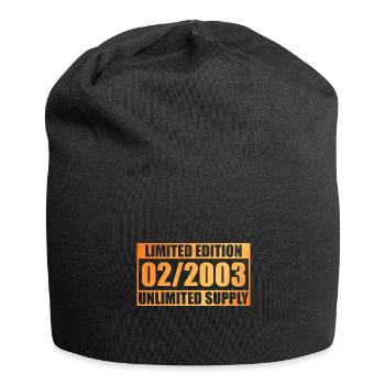22nd Birthday Limited Edition - ꝏ Supply 02/2003 - Jersey Beanie - black - Front
