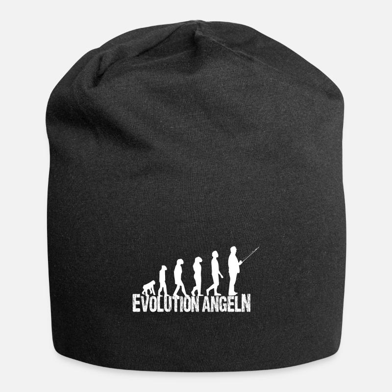 Angeln - Jersey-Beanie - Schwarz