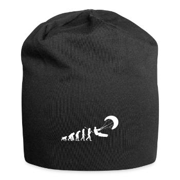 Kiten - Jersey-Beanie - Schwarz - Vorne