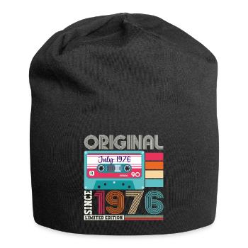Original July 1976 46th Birthday Gift Men - Jersey Beanie - black - Front