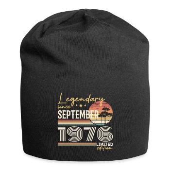 September 1976 Born in September 1976 September 1976 - Jersey Beanie - black - Front