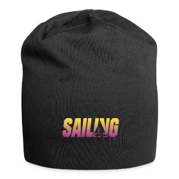 segeln - Jersey-Beanie - Schwarz - Vorne