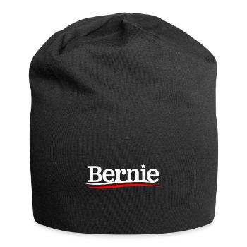 Bernie - Jersey-Beanie - Schwarz - Vorne