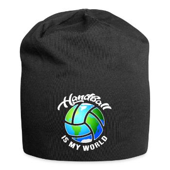 handball handballspieler handball-welt - Jersey-Beanie - Schwarz - Vorne