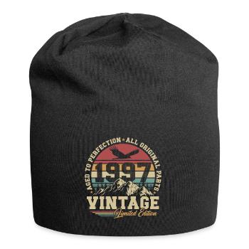 Millésime 1997 Vintage Cadeau d’anniversaire Rétro - Bonnet en jersey - noir - Devant