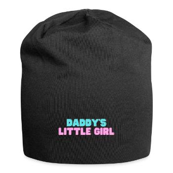 La petite fille de papa - Bonnet en jersey - noir - Devant