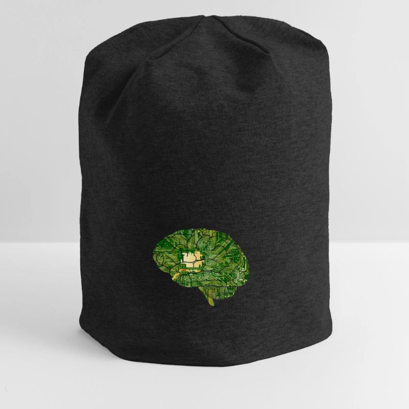 Brain - Computer Board - Artificial Intelligence Jersey Beanie