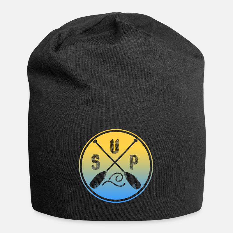 Stand Up Paddle - Jersey-Beanie - Schwarz