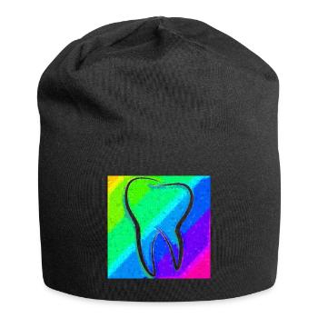 Tooth | Dentist | Dentist | Dental assistant - Jersey Beanie - black - Front