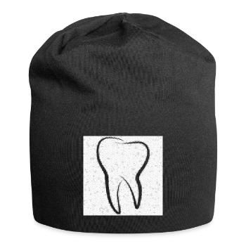 | dentaire Dentiste | Dentiste | Assistante dentaire - Bonnet en jersey - noir - Devant