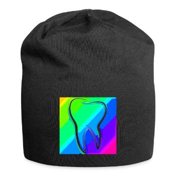 Tooth | Dentist | Dentist | Dental assistant - Jersey Beanie - black - Front