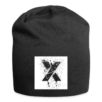 Colorful X | | icon | gifts white - Jersey Beanie - black - Front