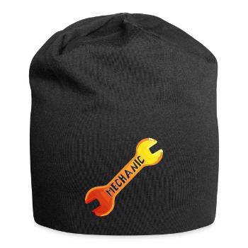 Mécanicien | Mécanicien | Occupation - Bonnet en jersey - noir - Devant